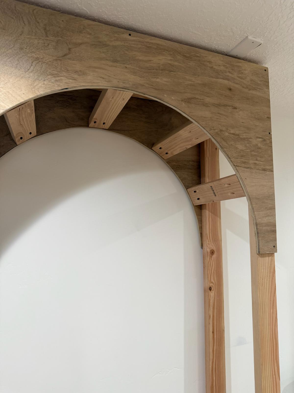 How to Build a DIY Arch for Your Home (Easy Step-by-Step Guide) - Sarah ...